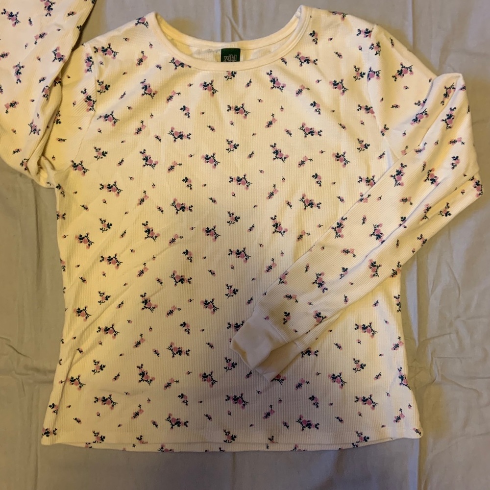 Floral long sleeve